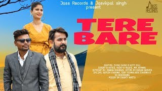 Tere Bare | (Full HD) | Vicky B | Punjabi Songs | Jass Records