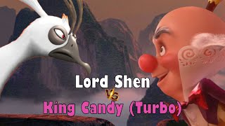 Lord Shen Vs King Candy (Turbo)