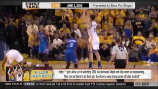 ESPN First Take - Can Cavaliers Defeat Golden State Warriors Game 1 ?