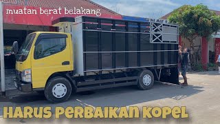 dapet 3 muatan sekali jalan ‼️ muatan berat belakang