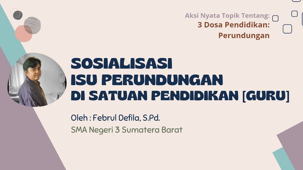 Lulus Validasi || Aksi Nyata Sosialisasi Isu Perundungan Di Satuan ...