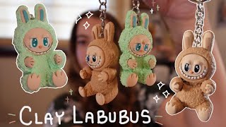 I Made Labubu Dolls Out Of Clay - Polymer Clay Tutorial