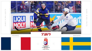 France vs. Sweden HIGHLIGHTS | 2024 Men's World Hockey Championships