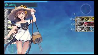 【艦これ】【163】【艦これ2021夏イベ】E3甲ギミック B2マス T3,T4,T1,T2マス Wマス