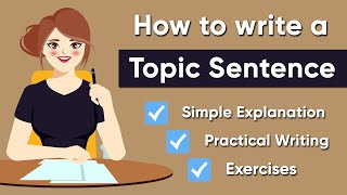 How To Write Supporting And Concluding Sentences Paragraph Writing Part