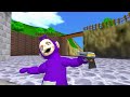 tinky winky plays getting over ittt