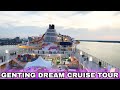 FIRST TIME NAIK CRUISE MEWAH - GENTING DREAM CRUISE | HALAL CRUISE MALAYSIA | PORT KLANG SINGAPORE