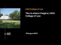 This is where it begins | ANU College of Law