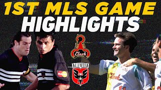 First-Ever MLS Game: San Jose Clash vs. D.C. United | 1996 Classics Highlights