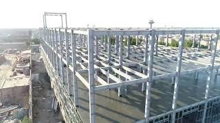 PRe fabricated multi story steel structure