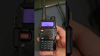 Baofeng UV-5R Search Frequency and CTCS/DCS Feature