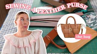 How To Sew Your Own Purse With Babylon Leather | DIY Leather Kit