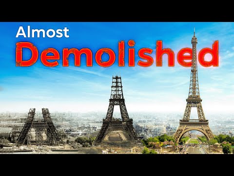 When was the Eiffel Tower planned?