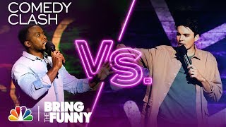 Stand-Up Comic Michael Longfellow Performs in the Comedy Clash Round - Bring The Funny