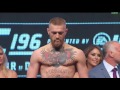 Conor McGregor vs. Nate Diaz  Weigh-In  UFC 196