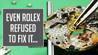 This $25,000 Rolex Explorer Was Exposed to Seawater!