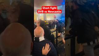 Short fight: Newcastle United FC vs. Borussia Dortmund #bvb #ultras #police #acab #hooligan