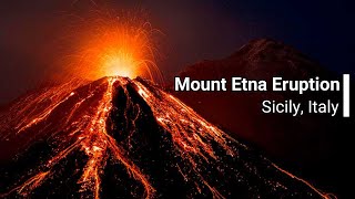 Mount Etna Eruption in Italy [Eruzione dell'Etna] 2020