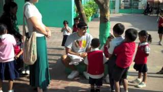 2010-11-03: Studying early childhood education, Arahn Village, Siem Reap City