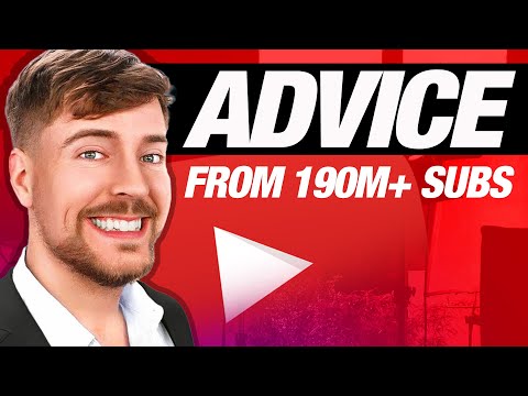 1-hour mega compilation of MrBeast YouTube advice