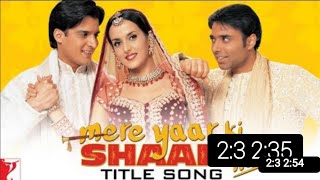 Mere Yaar Ki Shaadi Hai Full Movie Facts and Knowledge in Hindi | Uday Chopra | Bipasha Bashu |Jimmy