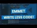 Emmet Tutorial | Write code faster in VS Code with Emmet shortcuts