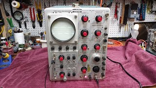 1959 Tektronix 535A Oscilloscope - Fixed