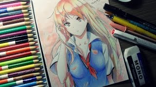 Speed Drawing - Mashiro Shiina from Sakurasou no Pet na Kanojo