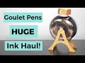 Huge Goulet Pen and Ink Haul! | Ferris Wheel Press Carriage and The Fluttering Heart