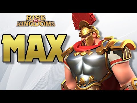 MAXING Scipio Secret Free Commander Sculptures Rise of Kingdoms