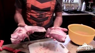 How to butcher a deer - Front Shoulder Pt. 1 (Roasts Cuts Made easy)