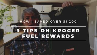 How to Maximize Kroger Plus Shoppers Card Fuel Rewards - 3 Tips / Strategies