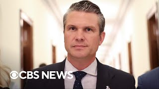 Pete Hegseth seems to make progress with Republican senators after misconduct allegations