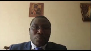 Padiri Thomas Nahimana avuye mu mihango yo kwibuka Jenoside yakorewe Abahutu mu Burundi