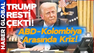 ABD ve Kolombiya Arasında Kriz Çıktı! Trump Resti Çekti!