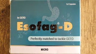 Brand Name Series || Drug #419 || Cap Esofag D || Esomeprazole \u0026 Domperidone || GERD || APD