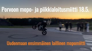 Porvoon mopo- ja piikkialoitusmiitti 18.5. | Uudenmaan ensimmäinen laillinen mopomiitti!