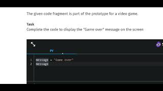 6 Game Messages | Introduction to Python | Sololearn 2026