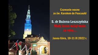 Siostra dr Bożena Leszczyńska, \