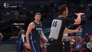 Luka Doncic just collected his 13 technical foul he is 3 away from being suspended