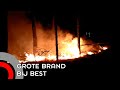 Grote brand bij Best