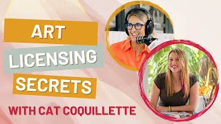 How to License Your Art with Cat Coquillette | Honest Art Podcast Episode 134