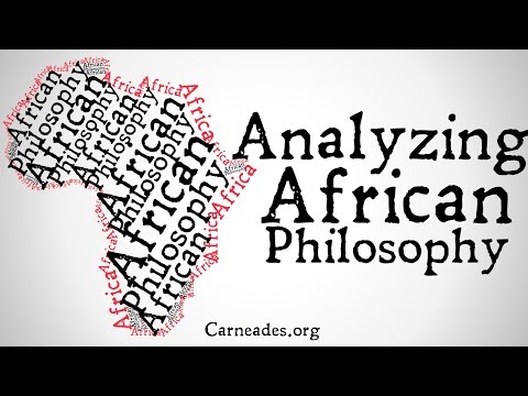 What are the branches of African philosophy?