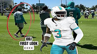 Odell Beckham Jr *FIRST LOOK* at Miami Dolphins OTA’s HIGHLIGHTS: “He’s BACK!”