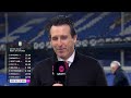 everton 0 1 aston villa unai emery extremely delighted with clean sheet at goodison park 💪