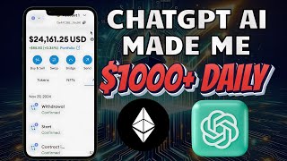 ChatGPT Crypto Bot Tutorial: Make $1000 Daily with Build and Deploy a Smart Contracts