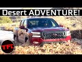 I Take The New Nissan Frontier On an Epic Overland Adventure! 130 Miles on The Mojave Trail