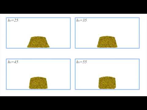 Material Point Method For Sand Simulation In 2d Youtube