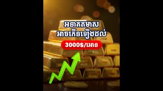 អនាគតមាសអាចកើនឡើងដល់ 3000$/អោន! 05/12/2024