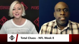 NFL Week 8 Total Chaos - Betting NFL Over/Unders | Picks & Parlays